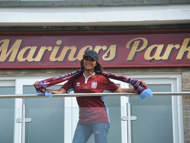 Jade Thirlwall has paid tribute to South Shields Football Club in her debut solo music video.