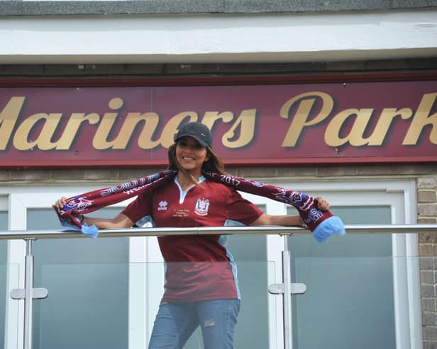 Jade Thirlwall has paid tribute to South Shields Football Club in her debut solo music video.