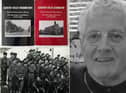 Norman Dunn and some of the new books he has published.