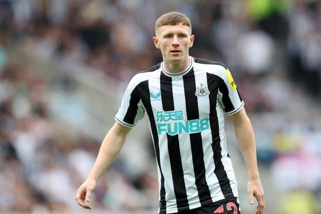 Newcastle United midfielder Elliot Anderson.