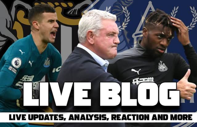 Newcastle United travel to Goodison Park to take on Everton in the Premier League this afternoon.
