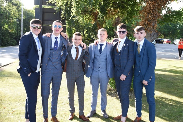 St Wilfrids R.C. College students had a sunny summer's evening to enjoy their prom night.