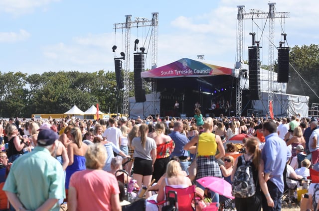 A previous gig at Bents Park