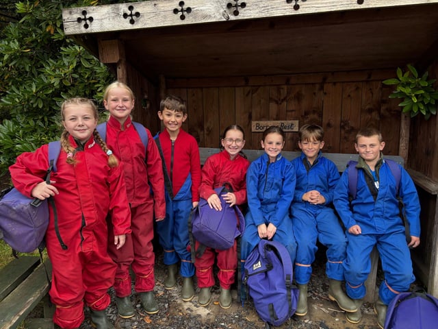 St Columba's Catholic Primary pupils visit High Borrans