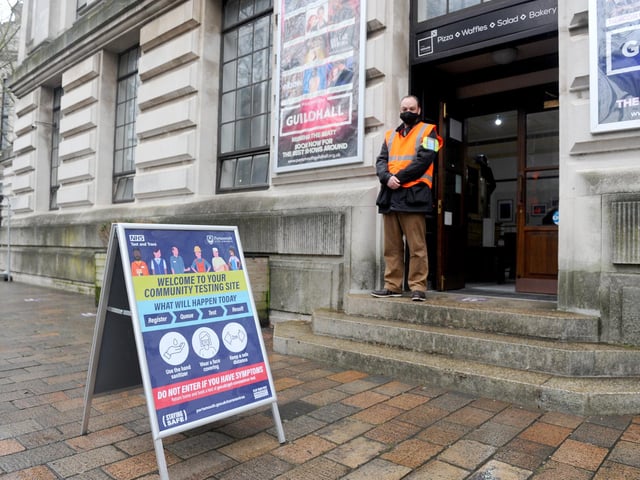 In Portsmouth, the positivity rate as of December 24 was 21.5 per cent, compared to the previous high of 20.3 per cent. The local authority has the 151st largest positivity rate in England, the average being 22.4 per cent.