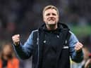 Newcastle United head coach Eddie Howe.  