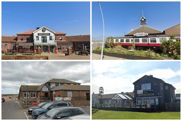 These are how coastline pubs in South Shields rank according to Google reviews.