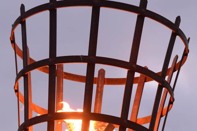 The beacon will be lit in honour of the Queen.
