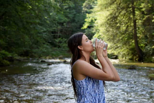 Drinking water is good for you.