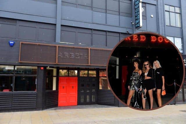 Jade Thirlwall paid a visit to her South Shields bar Arbeia to enjoy a night of live music.