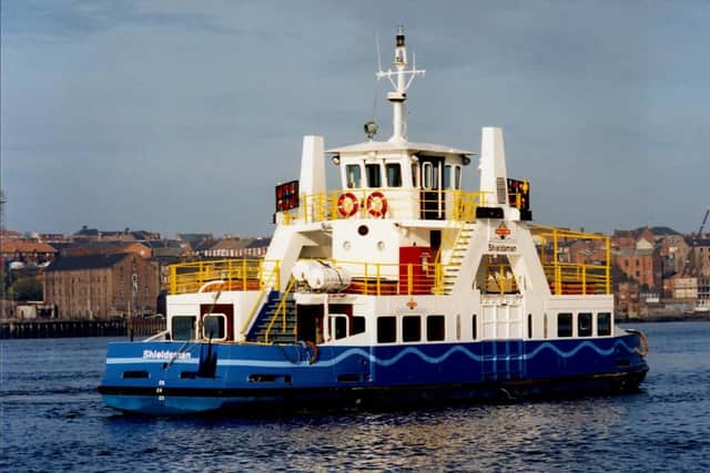 The Shields ferry will resume on Sunday