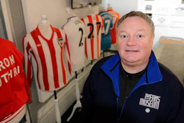 Fans Museum founder Michael Ganley