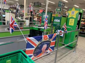 Asda pulls out all the stops give this particular branch that regal touch.
