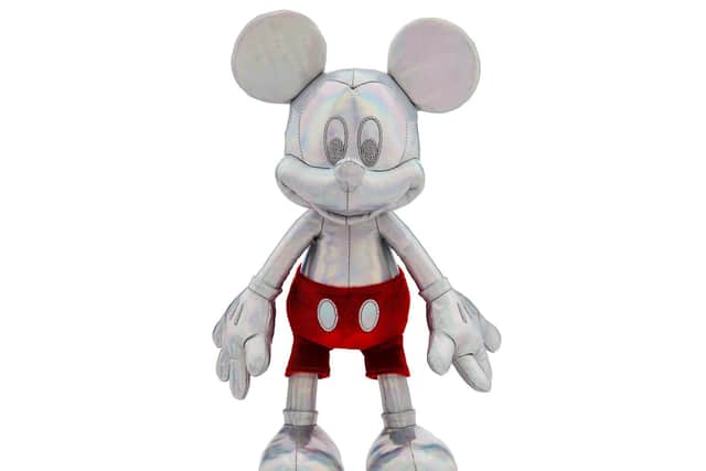 Mickey Mouse iredescent soft toy (photo: shopDisney)