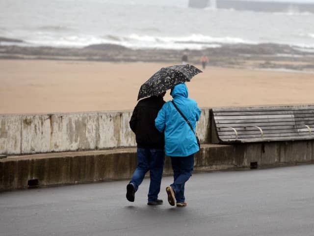 The North East has been told to brace itself for wind and rain due to the arrival of Storm Francis.