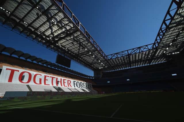AC Milan's San Siro home.