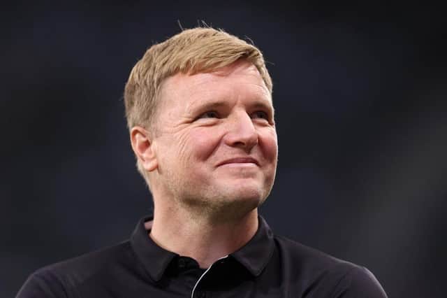 Newcastle United head coach Eddie Howe.