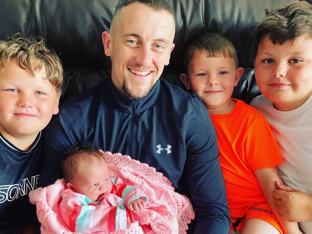 Penny Slater said: "Happy Father’s Day to our dad Ryan, you go above and beyond everyday to give us the world. We all love you.”