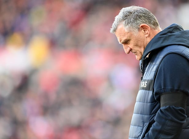 Sunderland boss Tony Mowbray