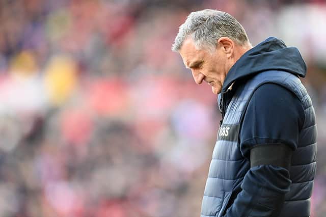 Sunderland boss Tony Mowbray