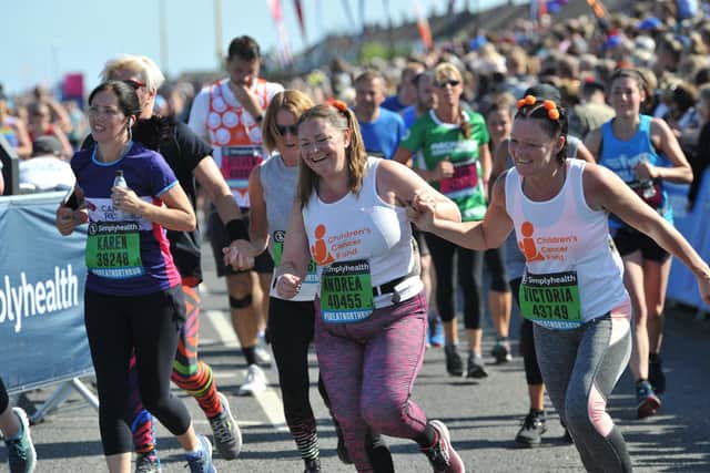 The Great North Run has not had its famous South Shields finish since this one in 2019.