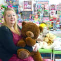 Hope 4 Kidz founder Viv Watts with just some of the toys you donated.