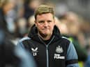 Newcastle United head coach Eddie Howe.