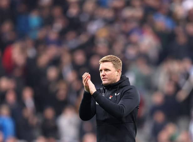 Newcastle United head coach Eddie Howe.