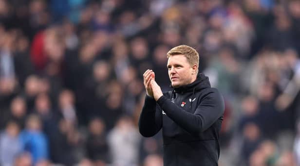 Newcastle United head coach Eddie Howe.