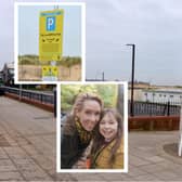 Kate Jacobs and her daughter Isla were with their family when Kate's niece and Isla's cousin had a fall and was injured.