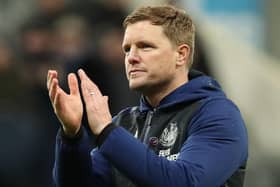 Eddie Howe last weekend.
