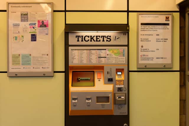 Metro passengers have been warned of issues with the ticket machines between South Hylton and East Boldon.