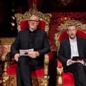 Taskmaster Greg Davies and his assistant 'Little' Alex Horne. | Channel 4