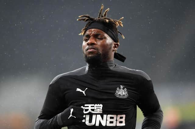 Allan Saint-Maximin.