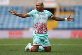 Andre Ayew.  (Photo by Julian Finney/Getty Images)