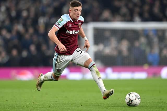 Newcastle United are reportedly interested in signing Harrison Ashby of West Ham (Photo by Shaun Botterill/Getty Images)