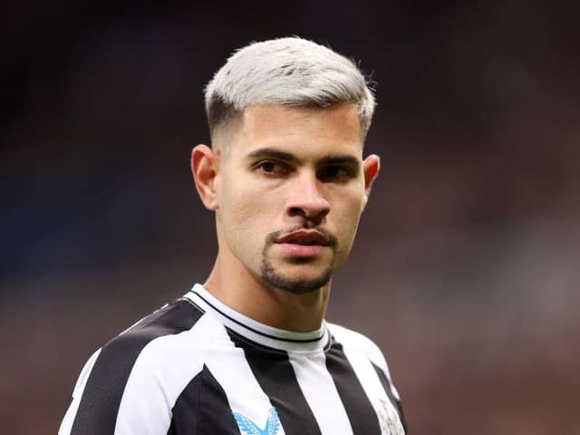 Newcastle United midfielder Bruno Guimaraes is back from suspension.