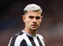 Newcastle United midfielder Bruno Guimaraes is back from suspension.