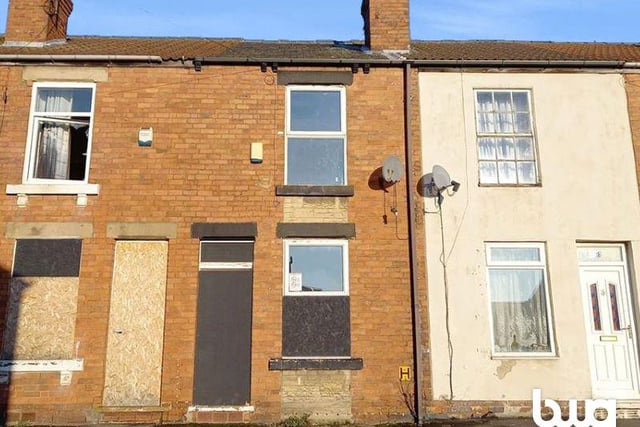 Two-bedroom, mid-terrace house - guide price, £20,000-plus.