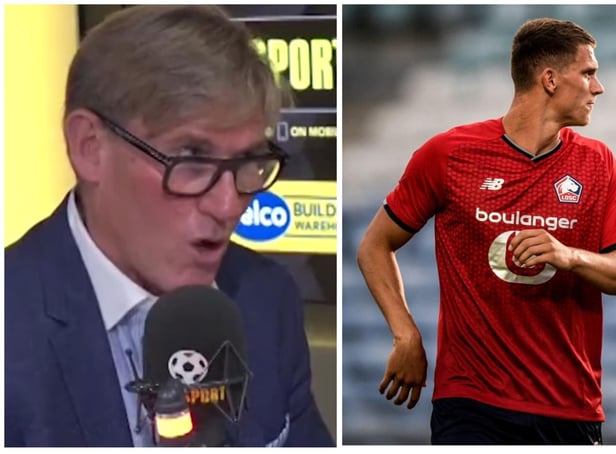 Simon Jordan discussing Newcastle United's transfer business on talkSPORT (screengrab from talkSPORT).