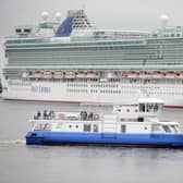 The Shields Ferry on the River Tyne.