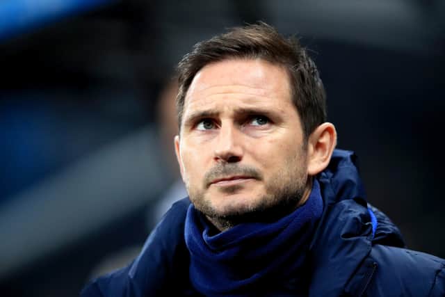 Everton manager Frank Lampard.