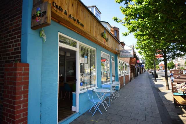 Cafe Sea Change in South Shields.