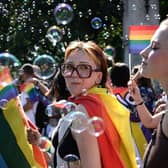 Revellers at a previous Pride march.
