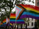 There are more rainbow flags, a symbol of LGBTQ+, around as Pride Month is celebrated. Photo by Angela Weiss / AFP via Getty Images