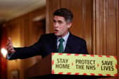 Education Secretary Gavin Williamson holds a virtual news conference at 10 Downing Street. Picture: John Sibley - WPA Pool/Getty Images.