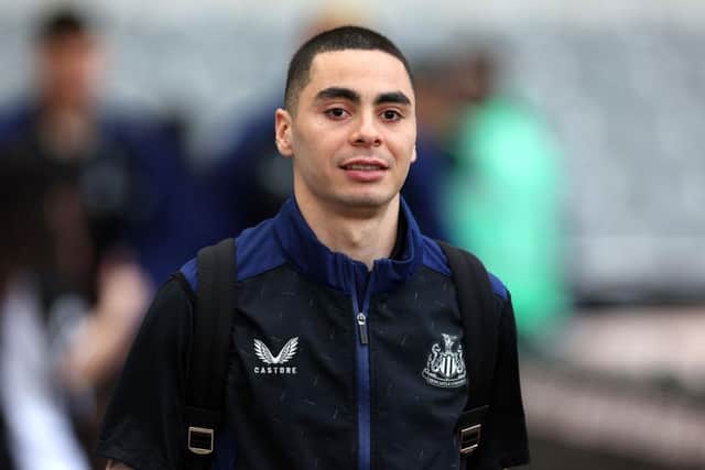 Eddie Howe was full of praise for Miguel Almiron following his brace against Gateshead (Photo by Ian MacNicol/Getty Images)