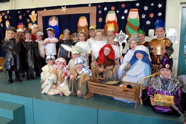 The Bright Bright Light Of A Star was the name of the reception pupils play 16 years ago. See who you can recognise.