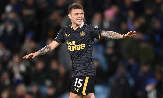 Kieran Trippier at Elland Road.