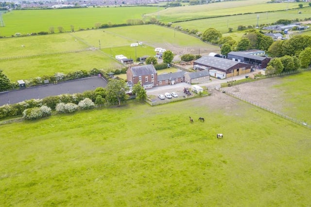 The property is located just off Sunderland Road and is on sale for £1,995,000 with George F.White, Barnard Castle.